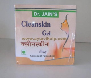 Dr.Jain's CLEANSKIN Gel 100g Cleansing of Face & Skin, With Cucumber Juice & Almond Oil